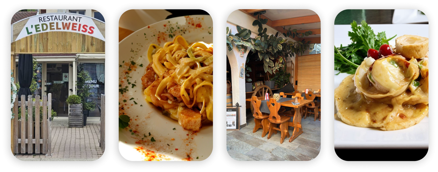 L'Edelweiss - Restaurant Les Hôpitaux-Neufs - bon restaurant LES HOPITAUX-NEUFS
